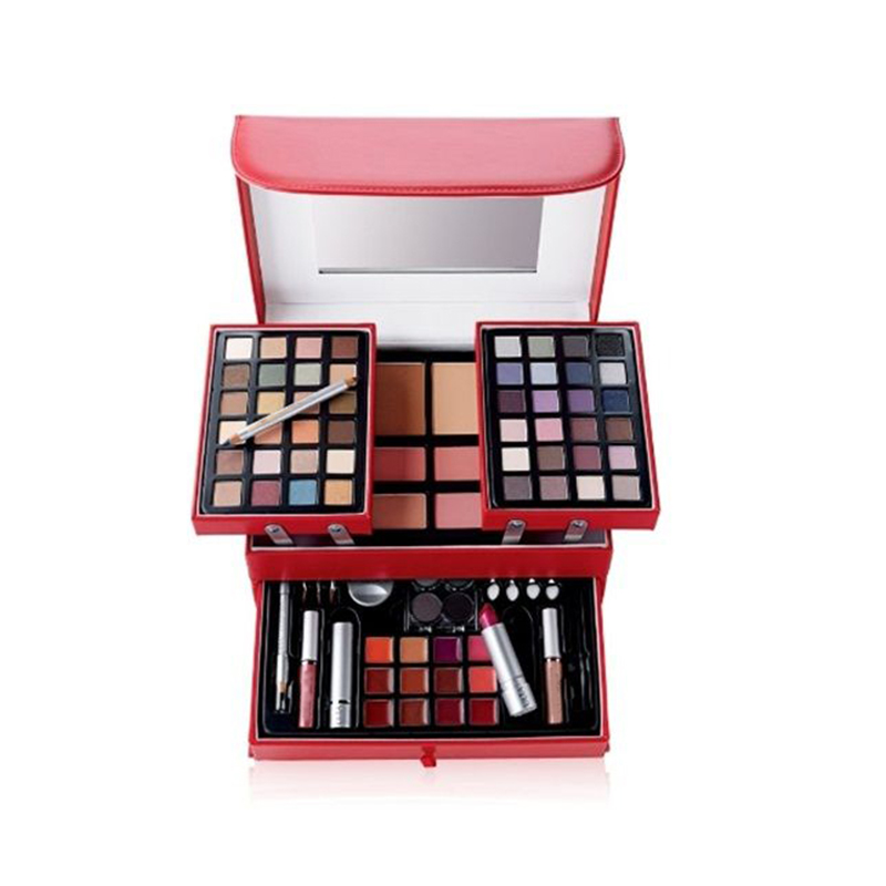 مجموعة أدوات مكياج محمولة الكل في واحد للنساء والفتيات