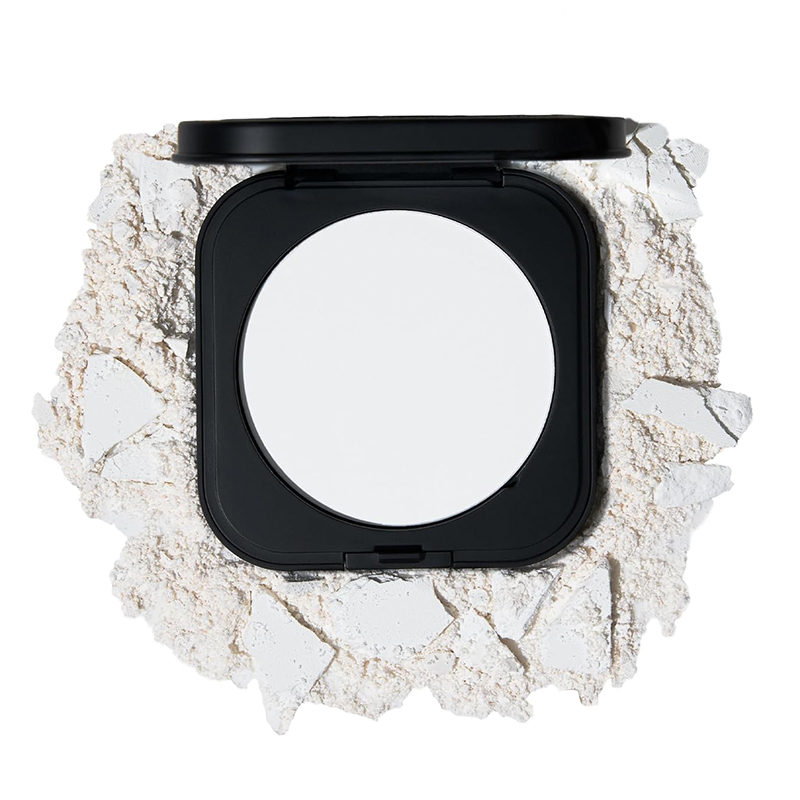 بودرة تثبيت مضغوطة بلمسة نهائية مطفأة اللمعة للتحكم في الزيت